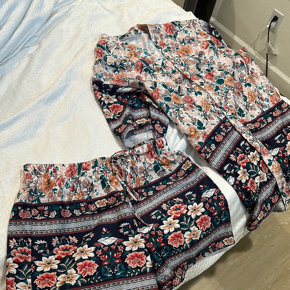Floral Print Women's Jumpsuit